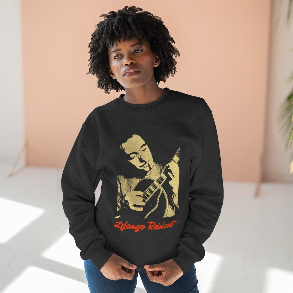 Django Reinhardt - Unisex Premium Crewneck Sweatshirt