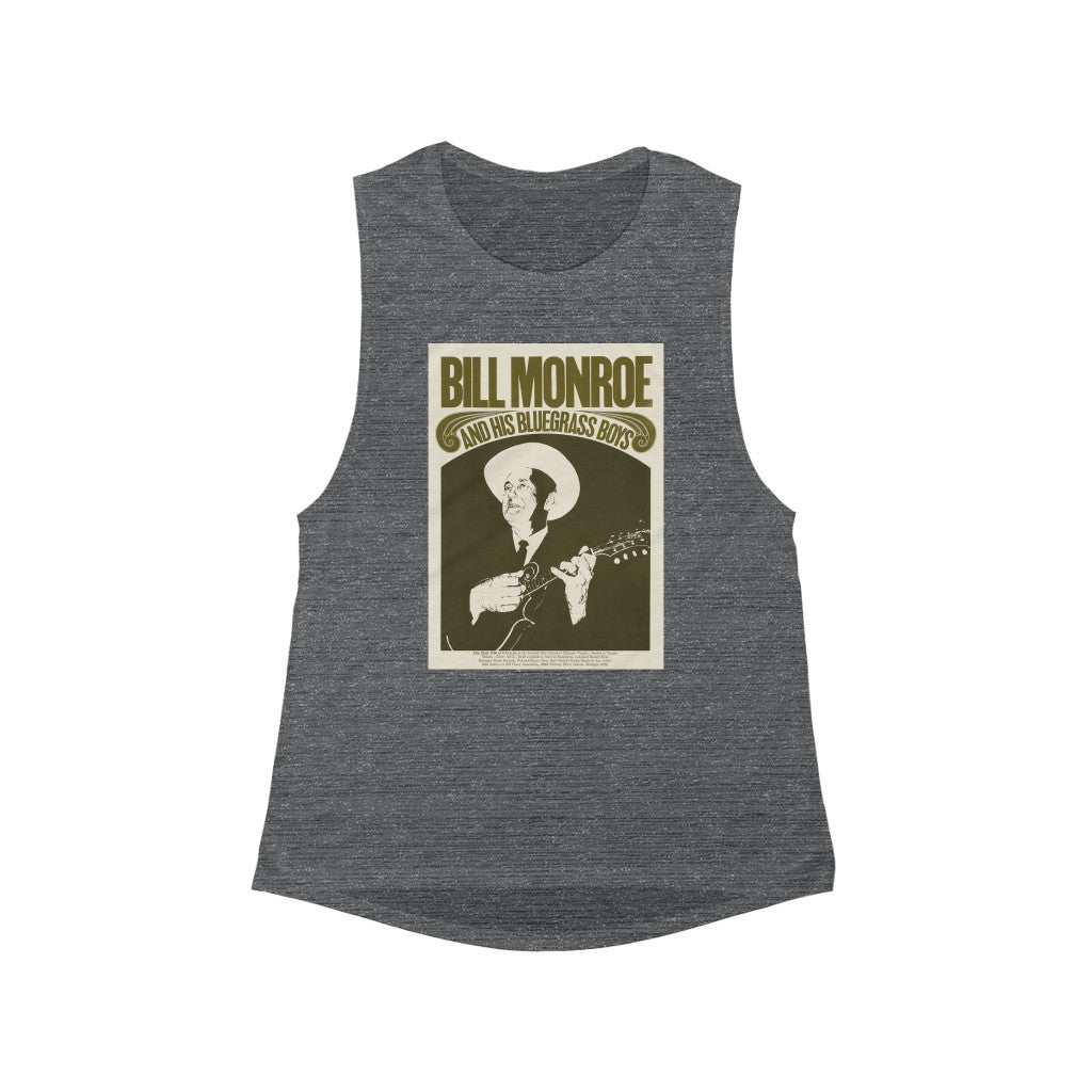 Bill Monroe - Women's Flowy Scoop Muscle Tank