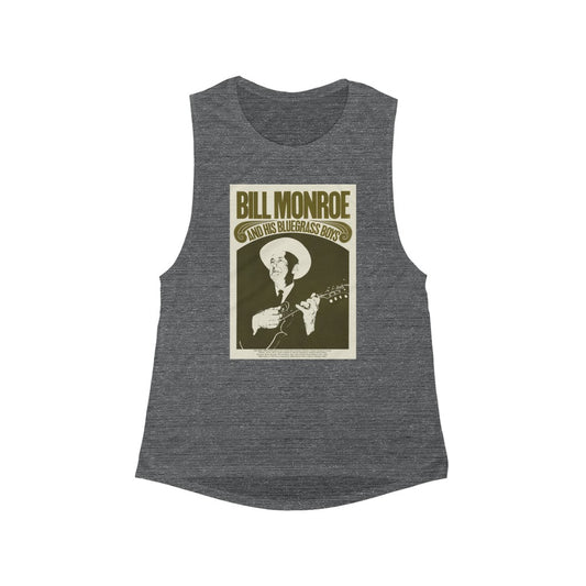 Bill Monroe - Women's Flowy Scoop Muscle Tank