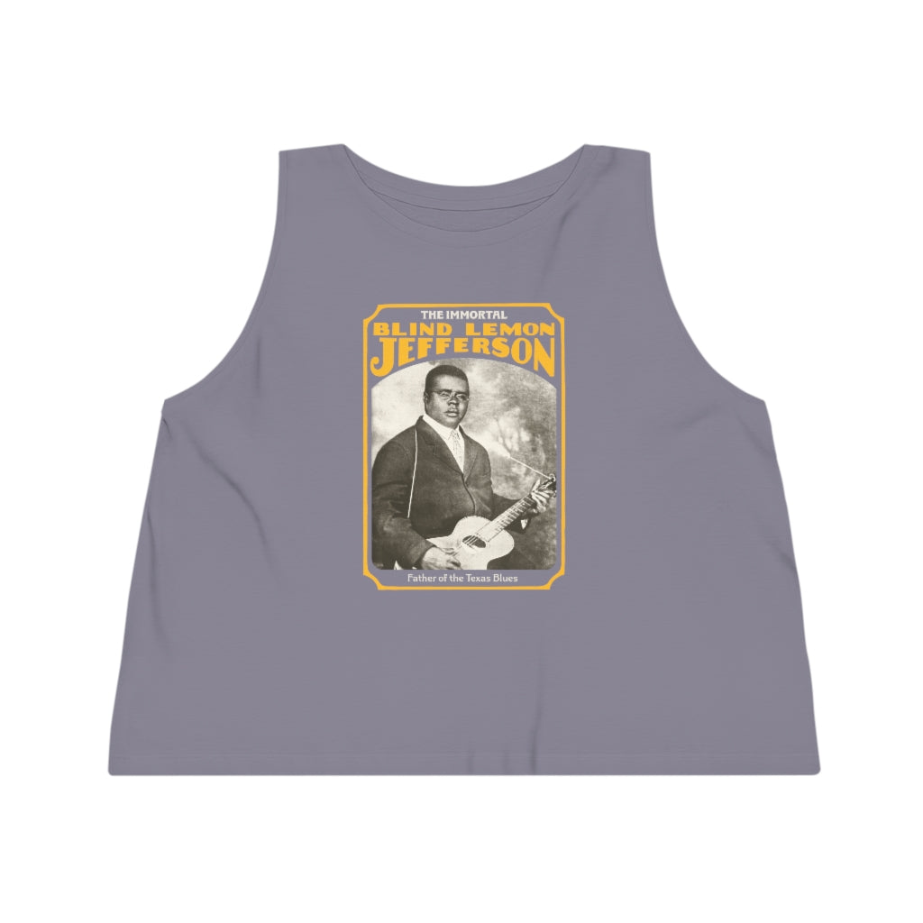 Blind Lemon Jefferson - Women's Dancer Cropped Tank Top