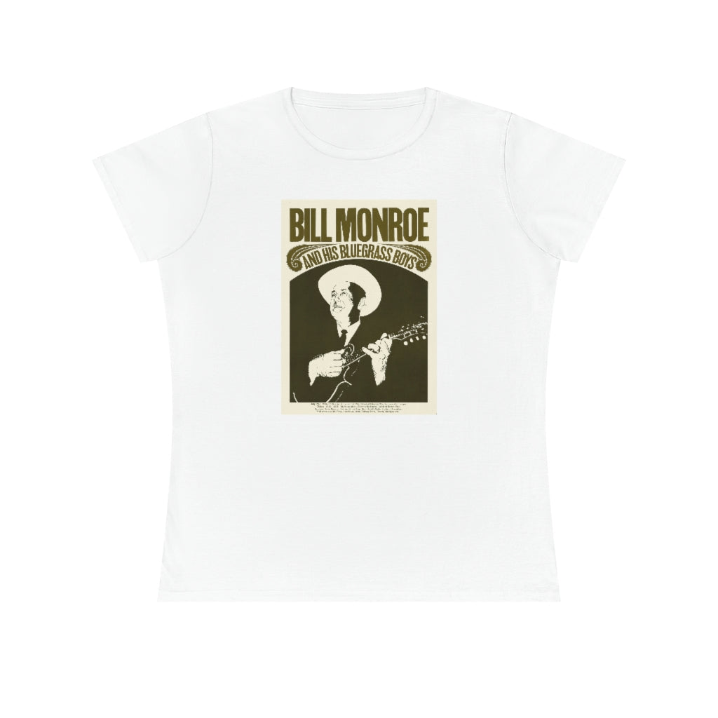 Bill Monroe - Ladies' Premium Cotton T-Shirt