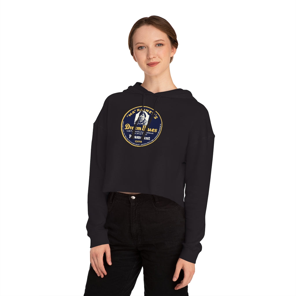 Ma Rainey - Women's Cropped Hooded Sweatshirt