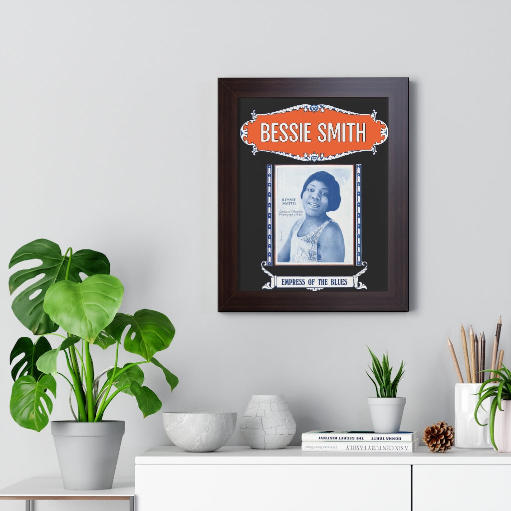 Bessie Smith - Framed Vertical Poster