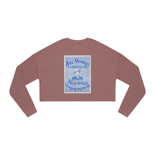 Bill Monroe - Women's Cropped Sweatshirt