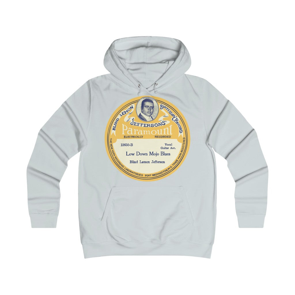 Blind Lemon Jefferson - Girlie College Hoodie