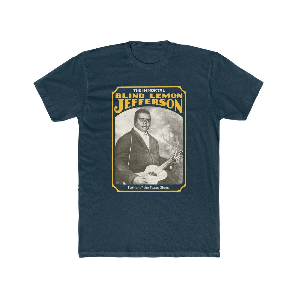 Blind Lemon Jefferson - Men's Cotton Crew Tee