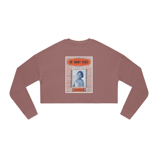 Bessie Smith - Women's Cropped Sweatshirt