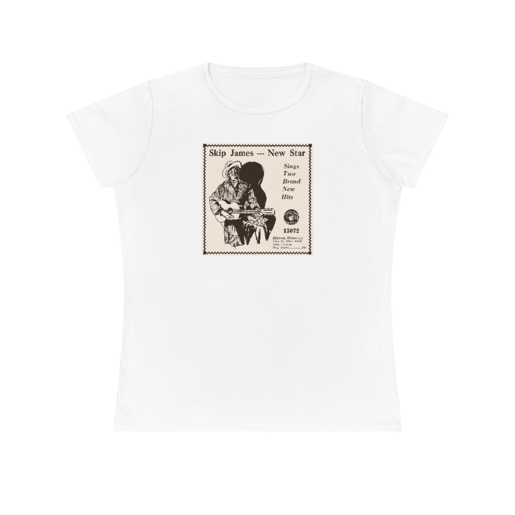 Skip James - Ladies' Premium Cotton T-Shirt