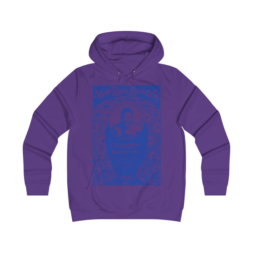 Bessie Smith - Girlie College Hoodie