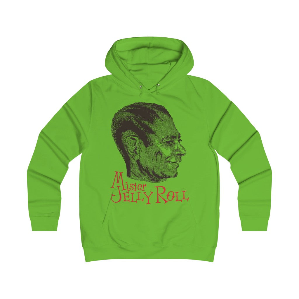 Jelly Roll Morton - Girlie College Hoodie