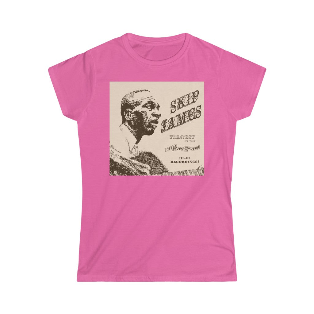 Skip James - Women's Softstyle Tee