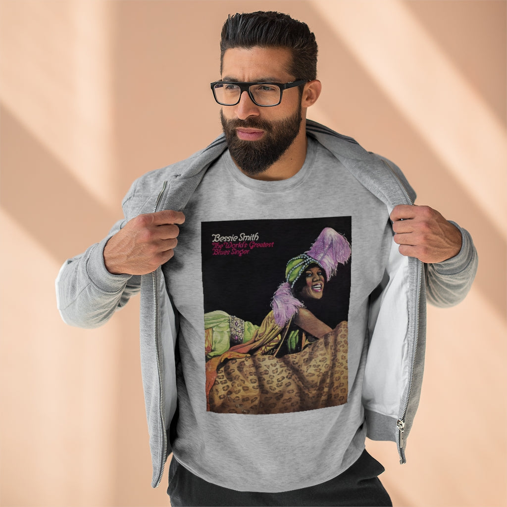 Bessie Smith - Unisex Premium Crewneck Sweatshirt