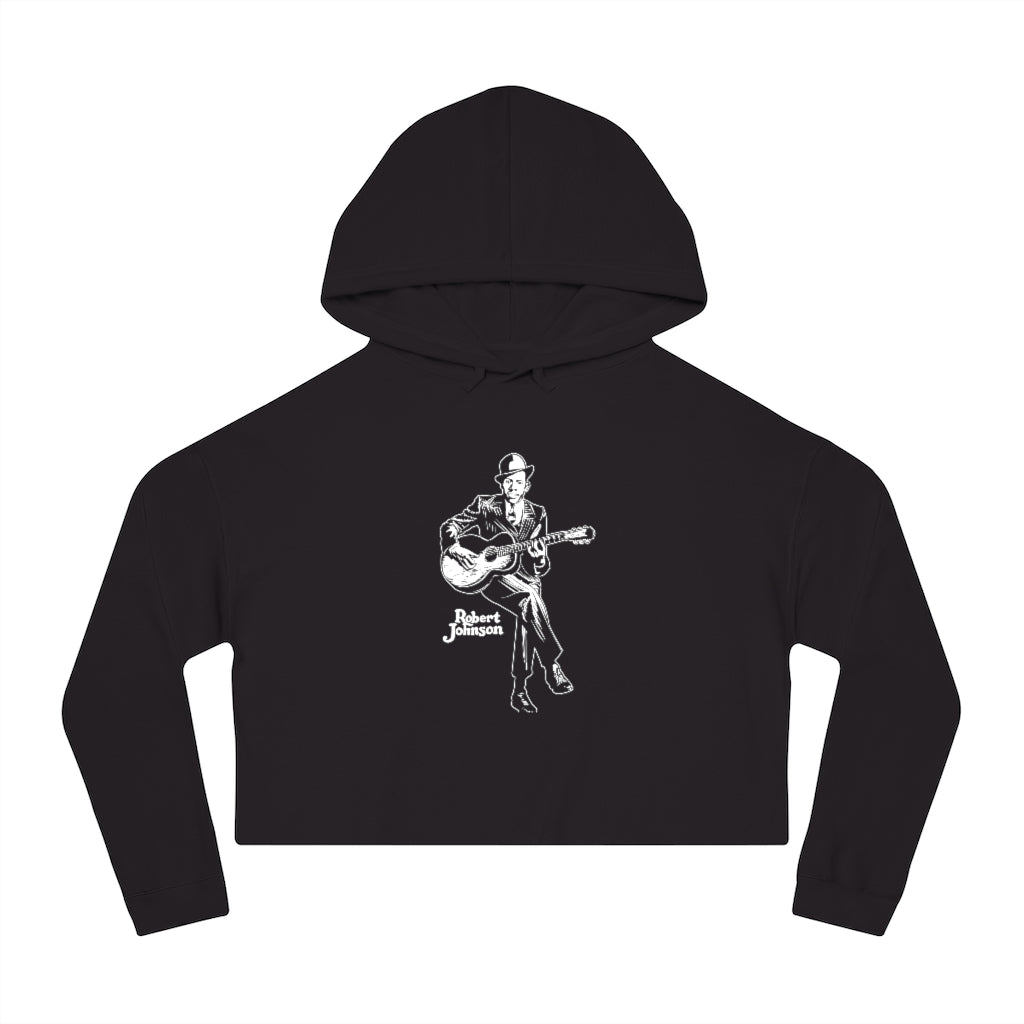 Robert Johnson - Women's Cropped Hooded Sweatshirt