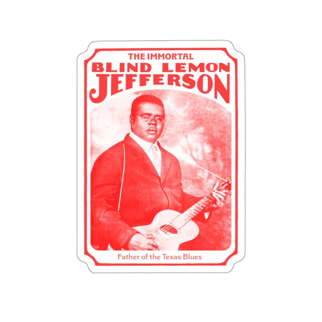 Blind Lemon Jefferson - Die-Cut Stickers