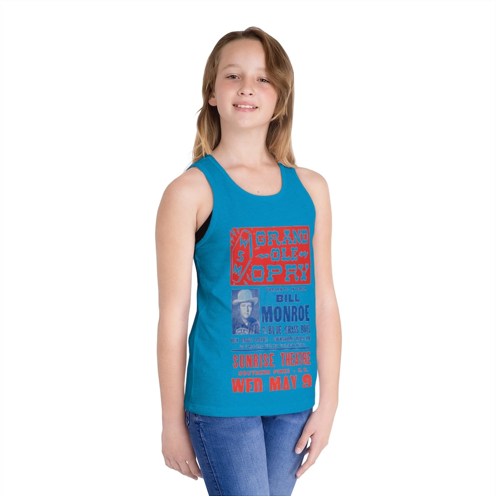 Bill Monroe - Kid's Jersey Tank Top