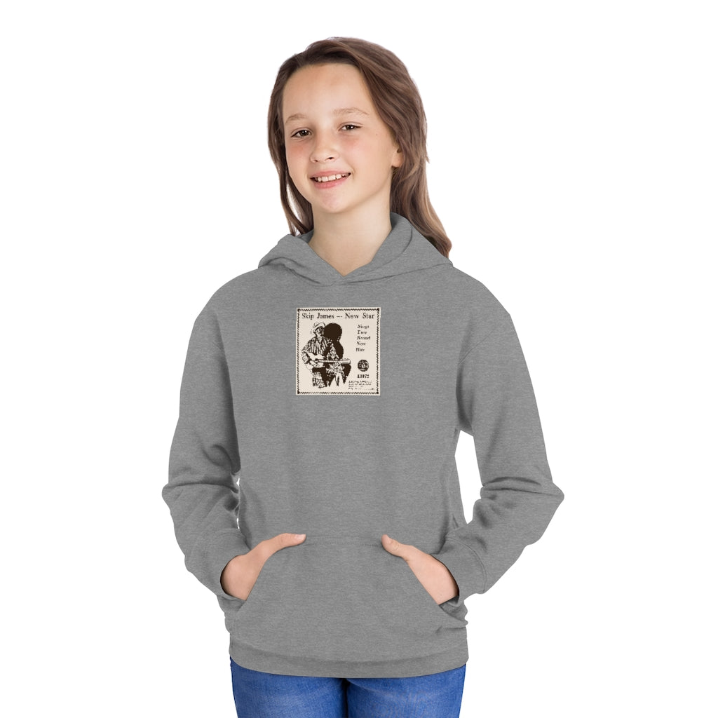 Skip James - Youth Fleece Hoodie