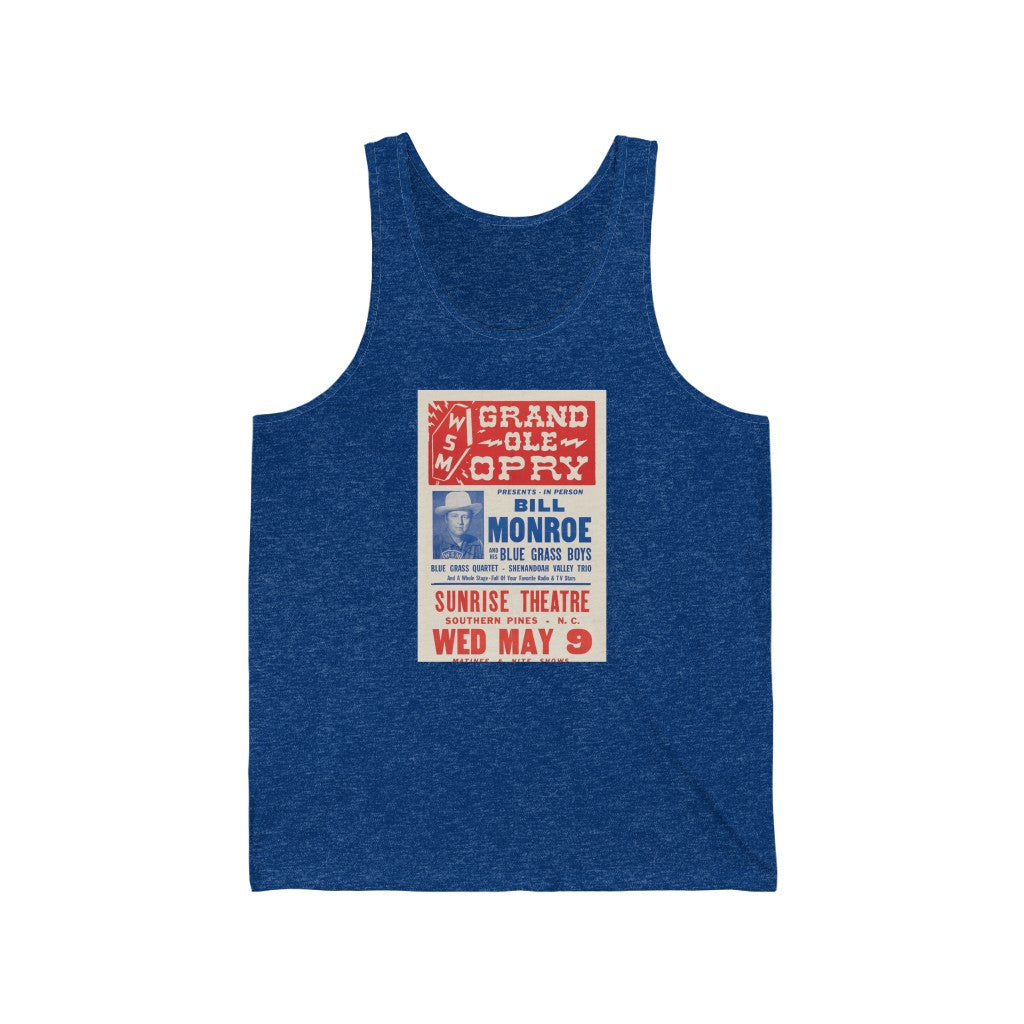 Bill Monroe - Unisex Jersey Tank