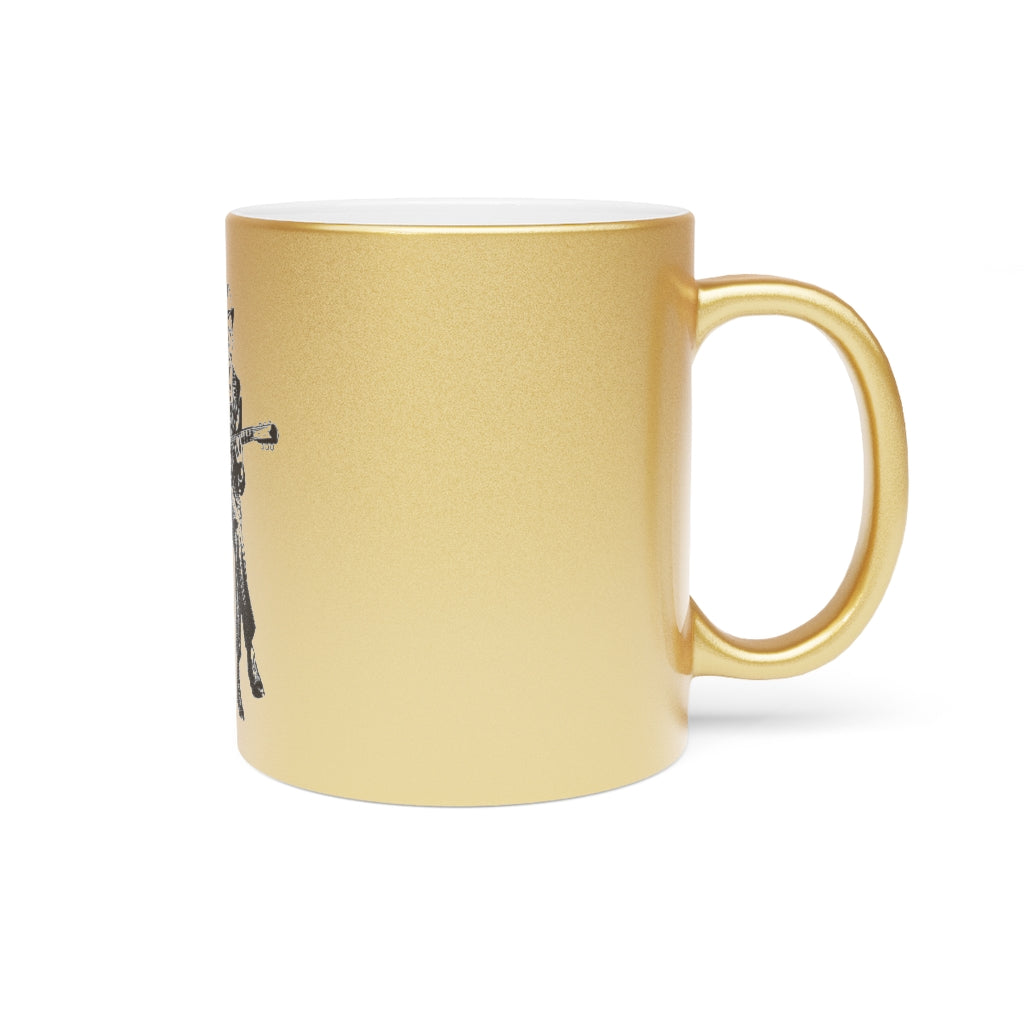 Robert Johnson - Metallic Mug (Silver or Gold)