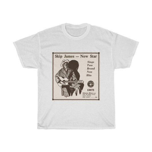 Skip James - Unisex Heavy Cotton Tee