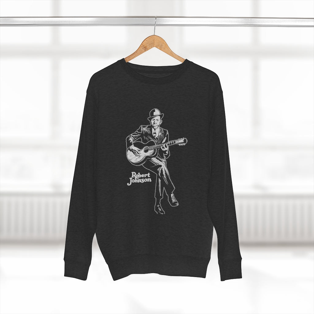 Robert Johnson - Unisex Premium Crewneck Sweatshirt