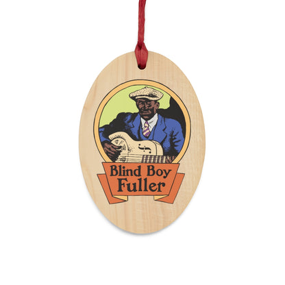 Blind Boy Fuller - Wooden Ornaments