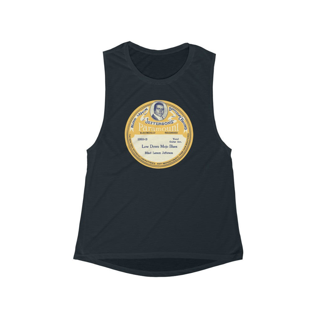 Blind Lemon Jefferson - Women's Flowy Scoop Muscle Tank