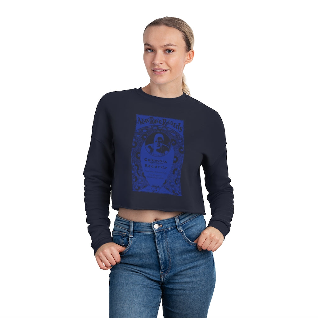 Bessie Smith - Women's Cropped Sweatshirt