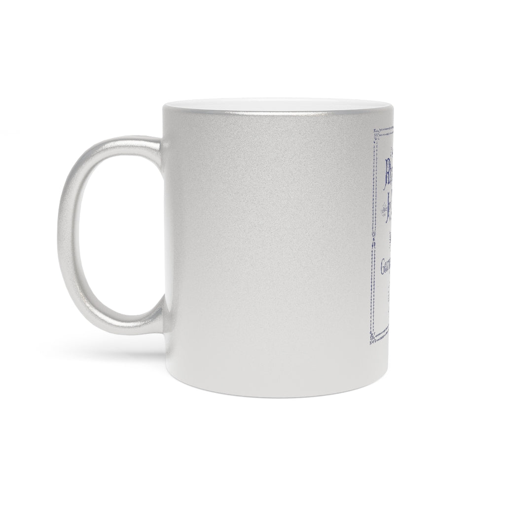 Gershwin - Metallic Mug (Silver or Gold)