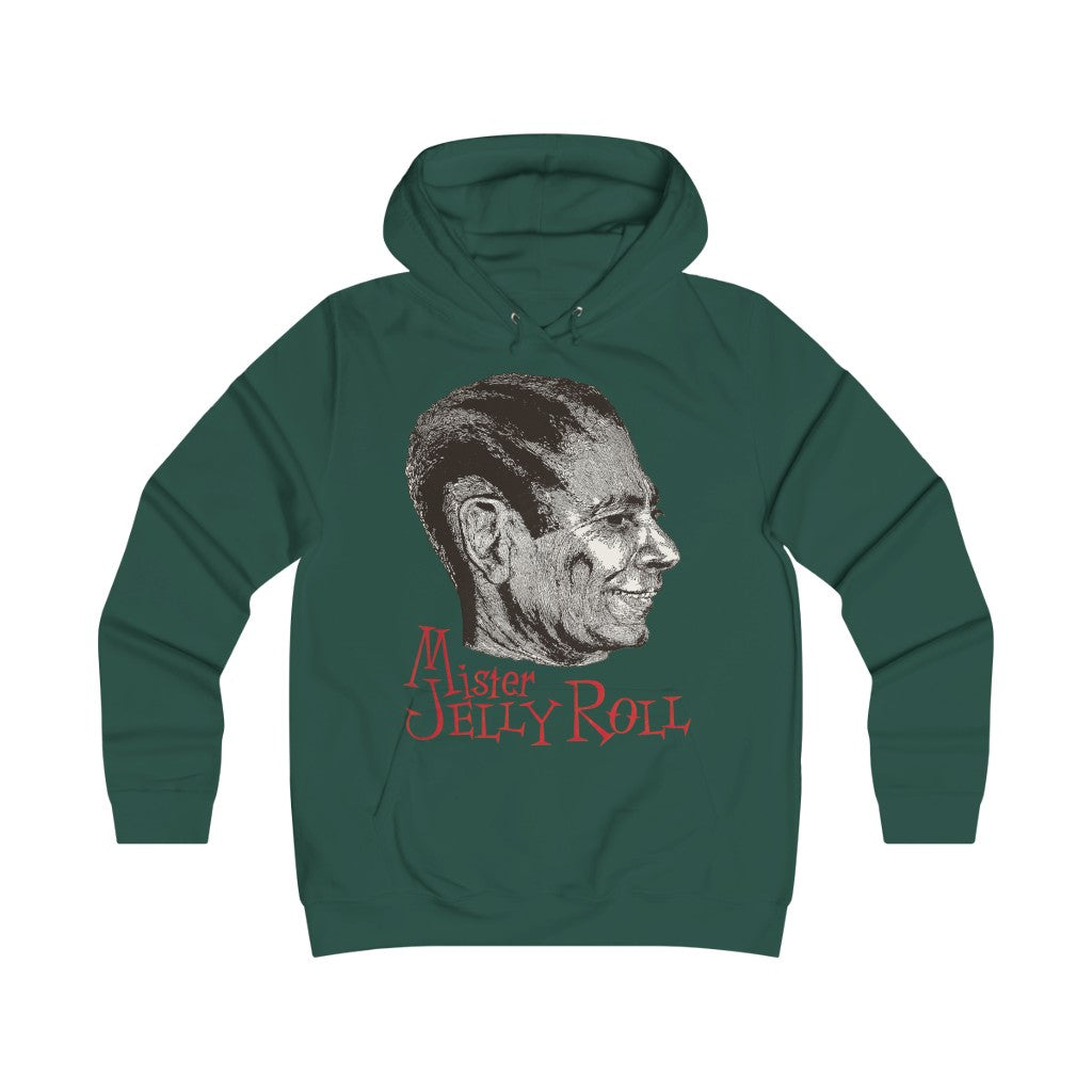 Jelly Roll Morton - Girlie College Hoodie