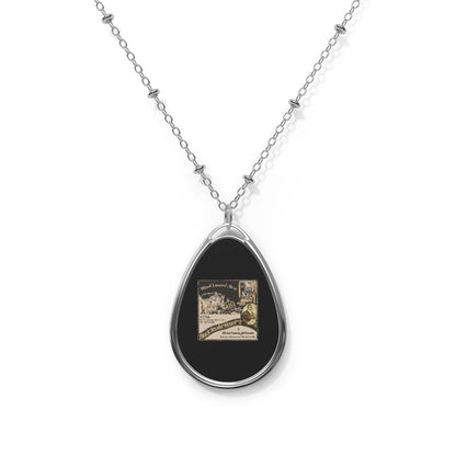 Blind Lemon Jefferson - Oval Necklace