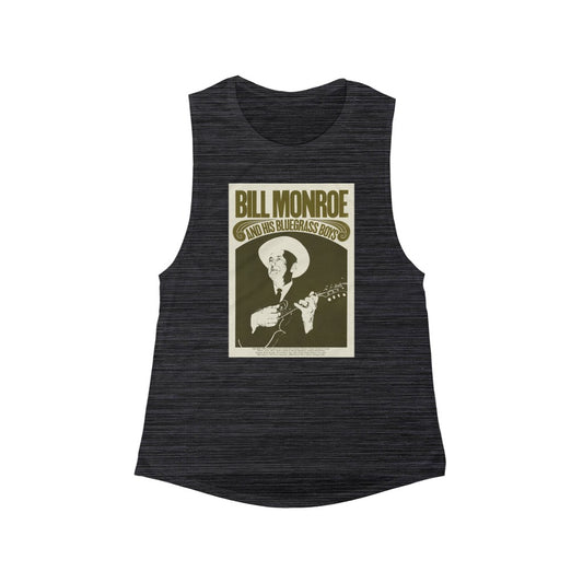 Bill Monroe - Women's Flowy Scoop Muscle Tank