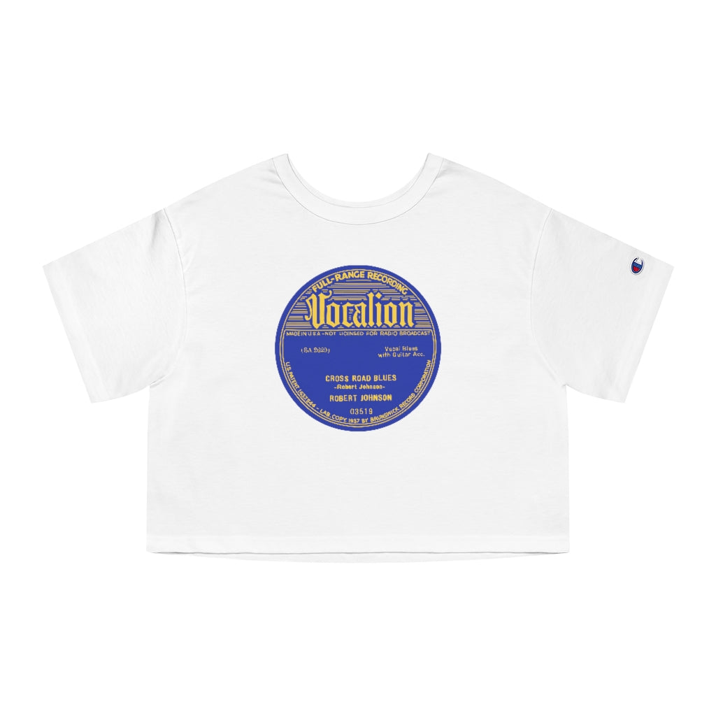 Robert Johnson - Champion Women's Heritage Cropped T-Shirt