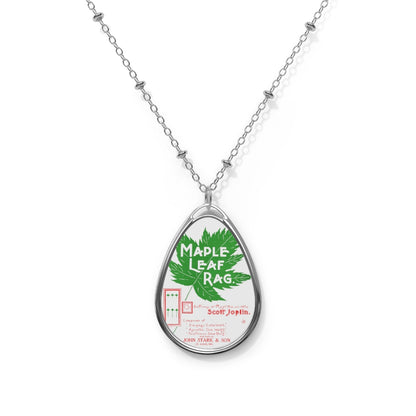 Scott Joplin - Oval Necklace