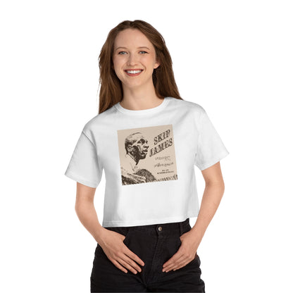 Skip James - Champion Women's Heritage Cropped T-Shirt