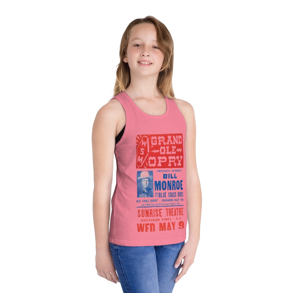 Bill Monroe - Kid's Jersey Tank Top