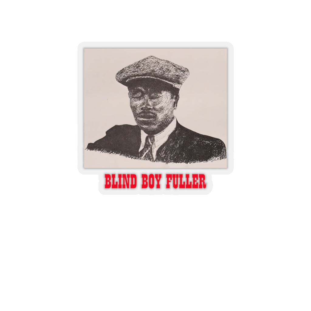 Blind Boy Fuller - Kiss-Cut Stickers