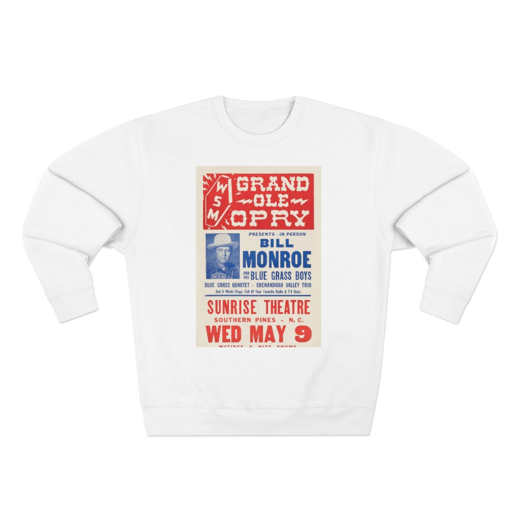 Bill Monroe - Unisex Premium Crewneck Sweatshirt