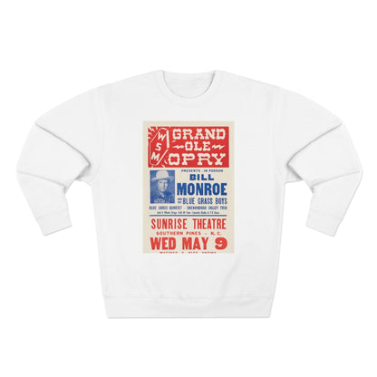 Bill Monroe - Unisex Premium Crewneck Sweatshirt