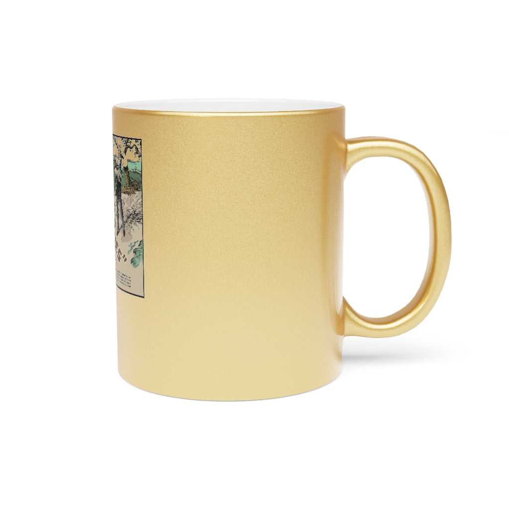 Blind Blake - Metallic Mug (Silver or Gold)