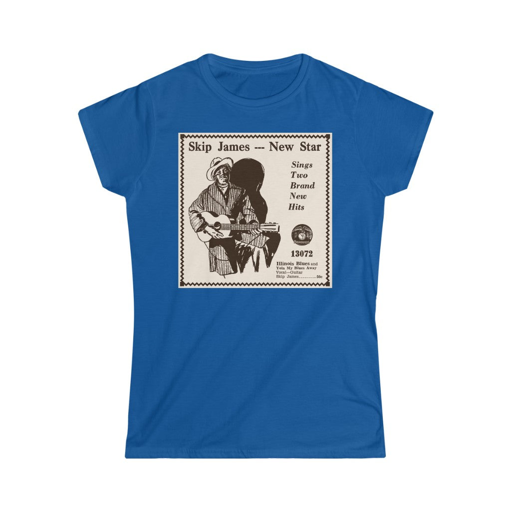 Skip James - Women's Softstyle Tee