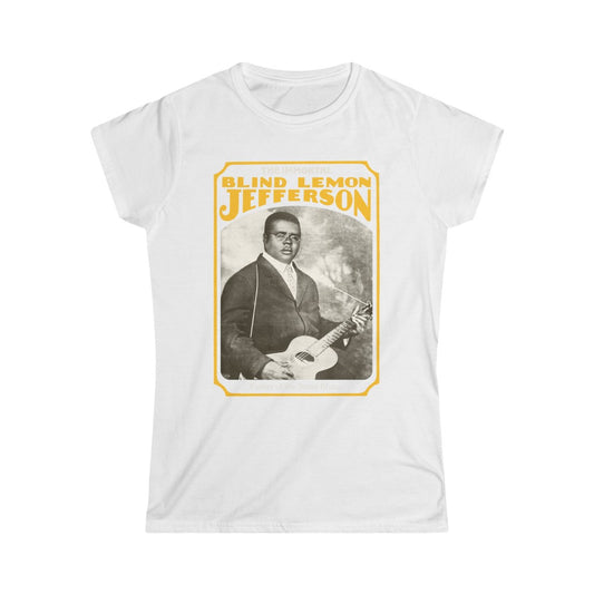 Blind Lemon Jefferson - Women's Softstyle Tee