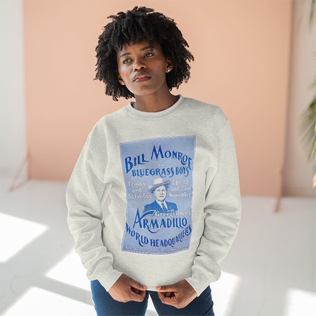 Bill Monroe - Unisex Premium Crewneck Sweatshirt