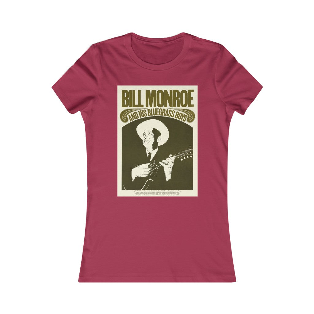 Bill Monroe - Women's Favorite Tee