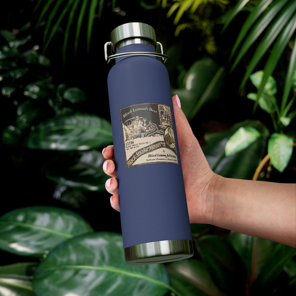 Blind Lemon Jefferson - 22oz Vacuum Insulated Bottle