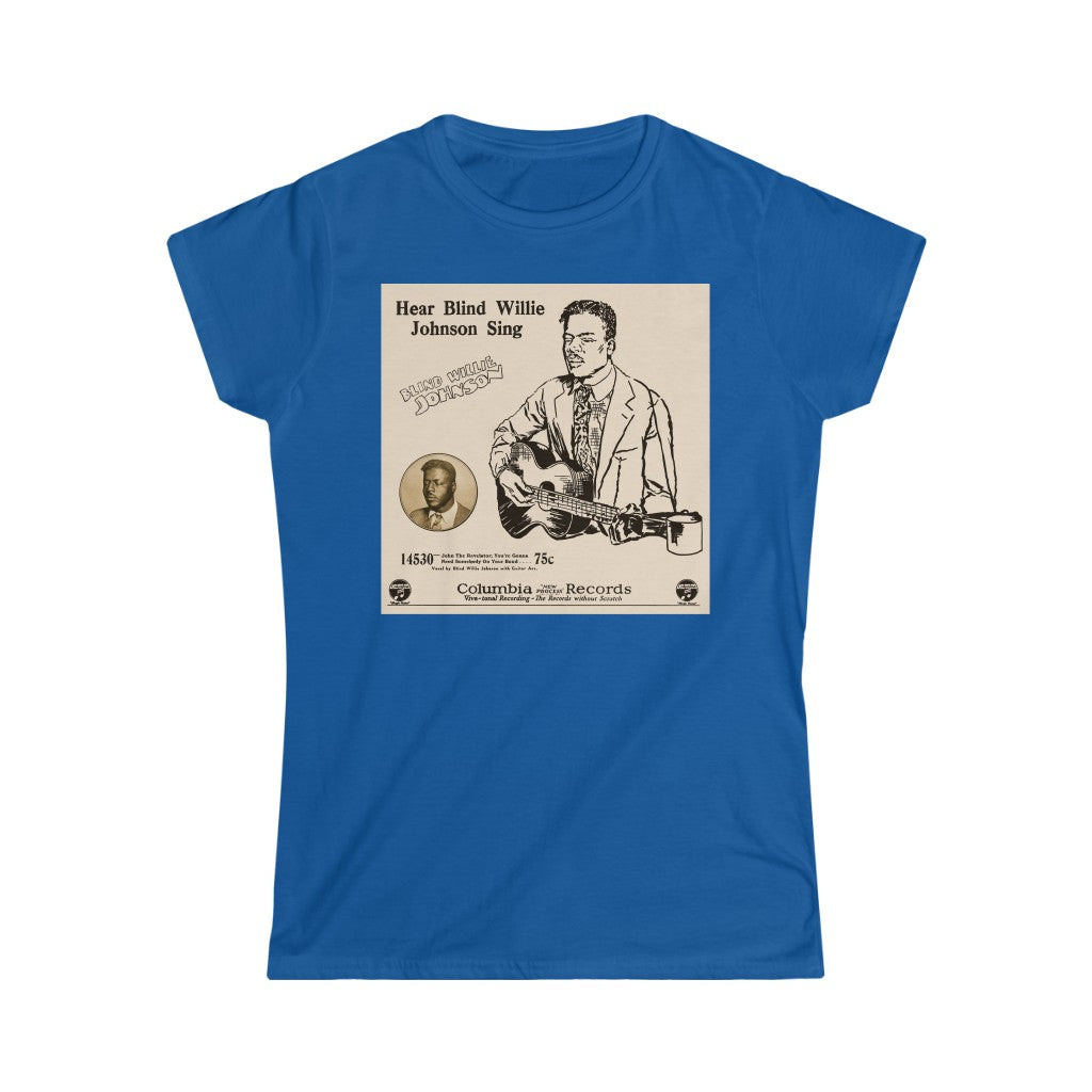 Blind Willie Johnson - Women's Softstyle Tee