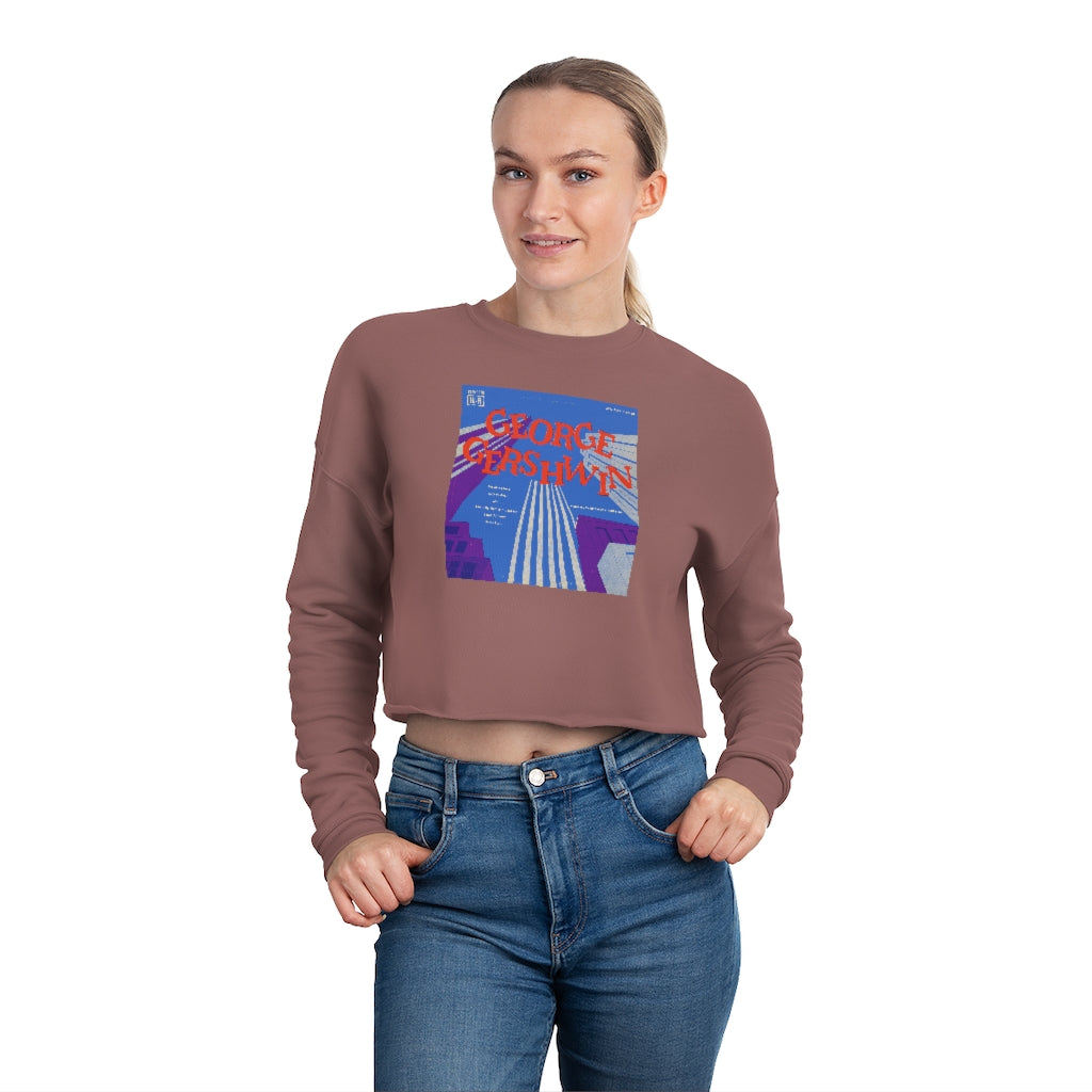 Gershwin - Women's Cropped Sweatshirt