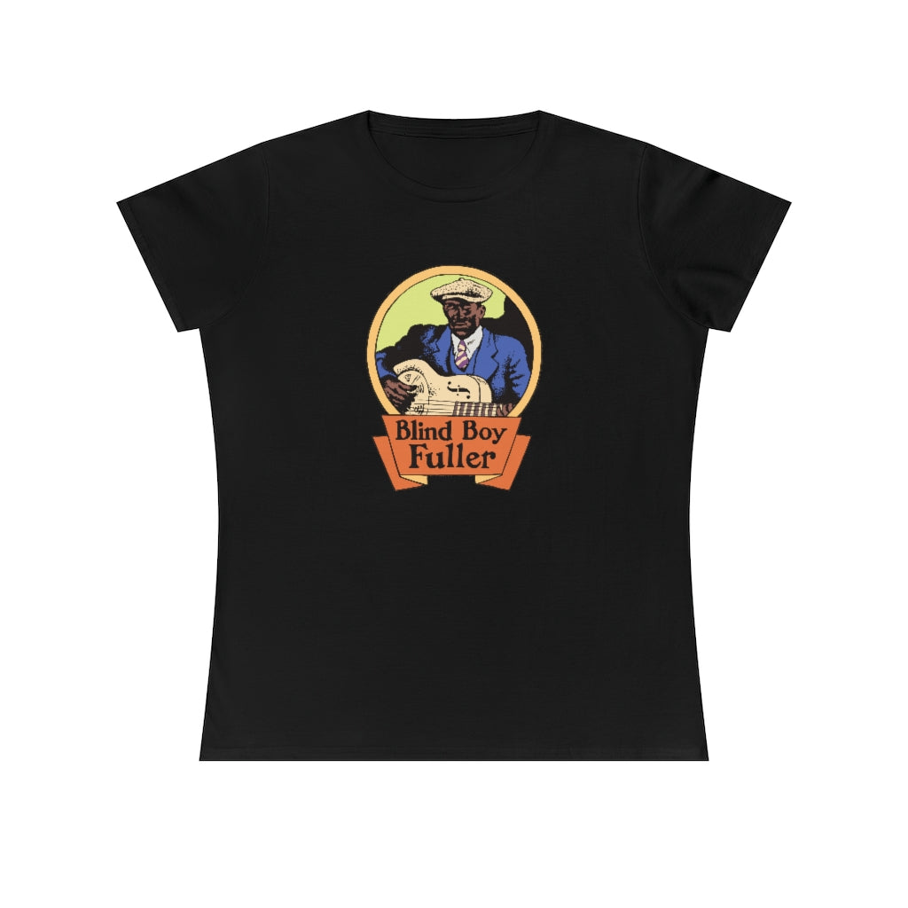 Blind Boy Fuller - Ladies' Premium Cotton T-Shirt