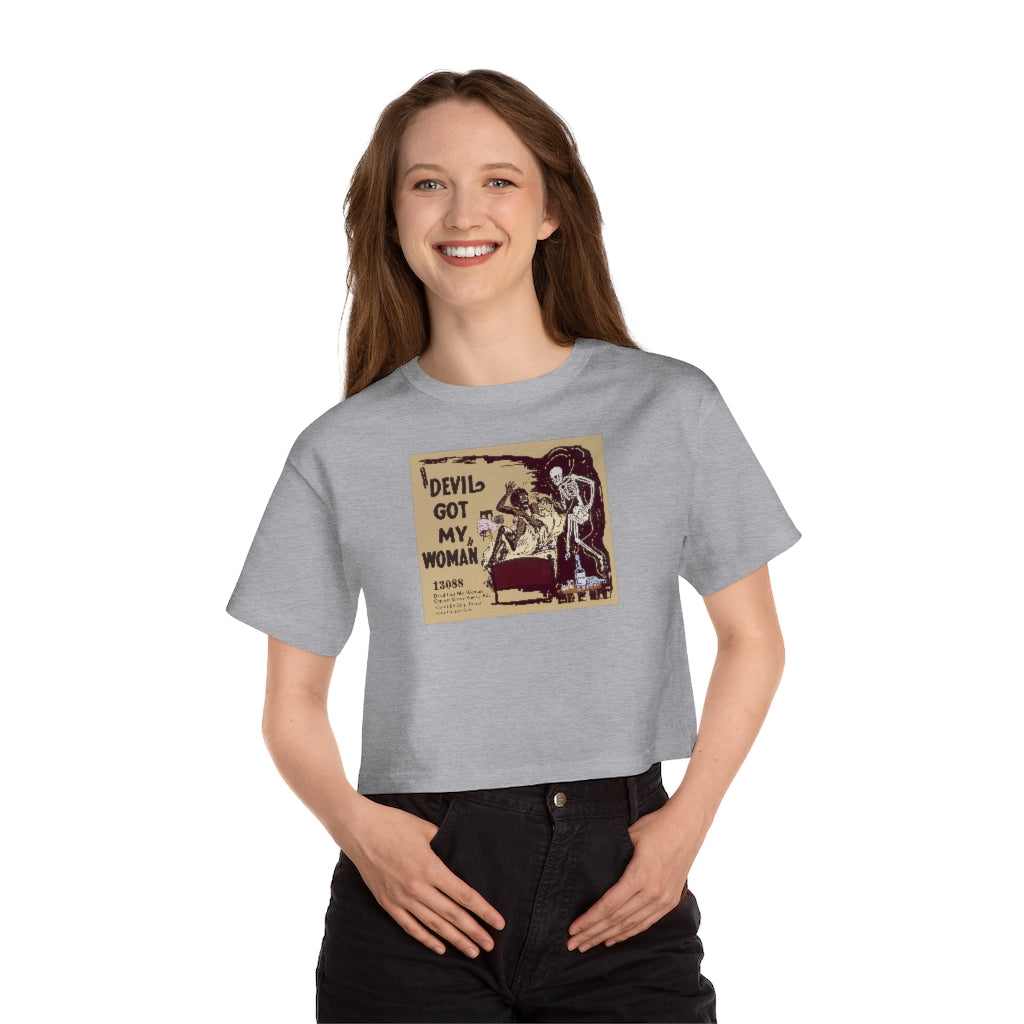 Skip James - Champion Women's Heritage Cropped T-Shirt