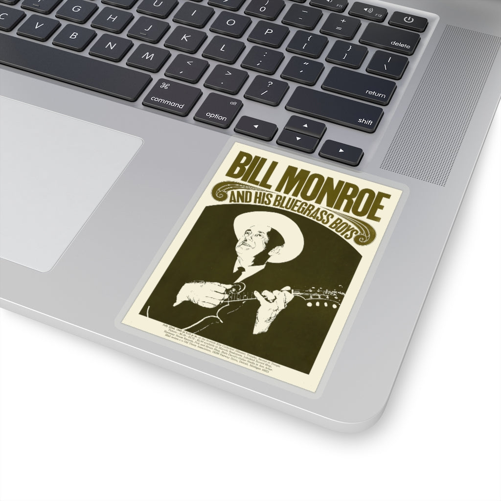 Bill Monroe - Kiss-Cut Stickers