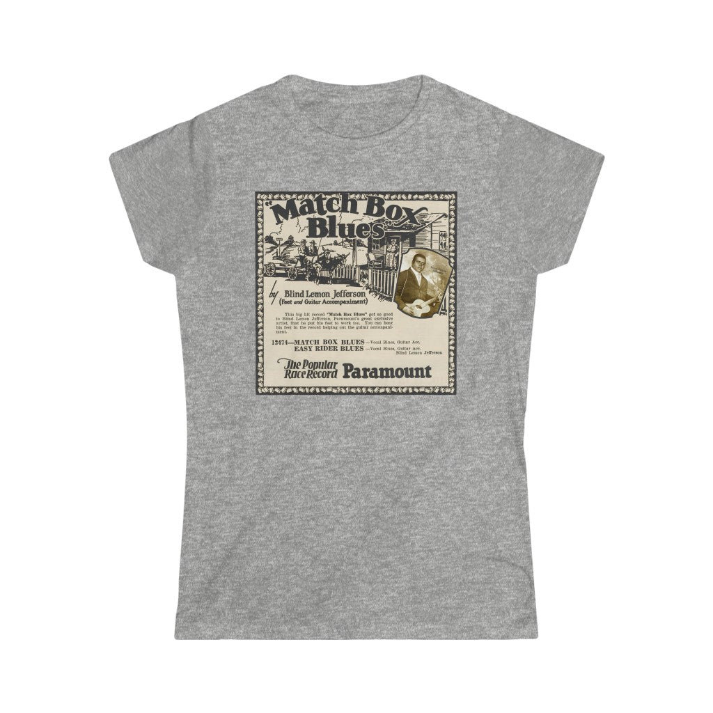 Blind Lemon Jefferson - Women's Softstyle Tee